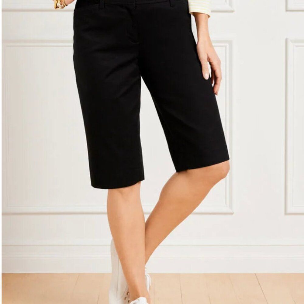 NWT Talbots Perfect Shorts, 13" Inseam, size 18, Black